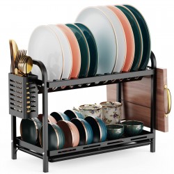 Dish Drying Rack Black