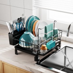 GSlife Dish Drying Rack Black